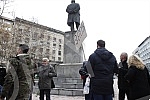 Supporters of the Serbian People's Party in front of the Kombank Hall, where the solemn session of the Main Board of the Serbian People's Party is being held.Pristalice Srpske narodne partije ispred Kombank dvorane gde se odrzava  svecane sednica G