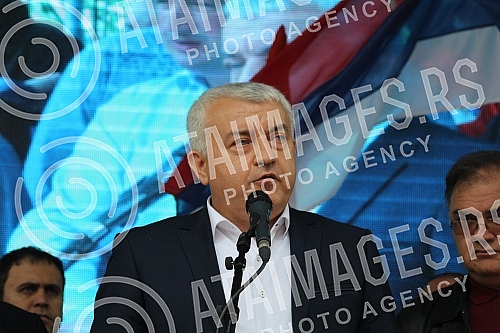 Opposition protest entitled 