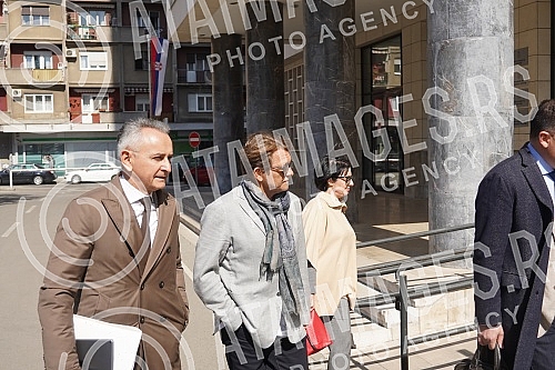 The trial of Dragan Bjelorglic for criminal acts of violent behavior before the First Basic Court in Belgrade begins.