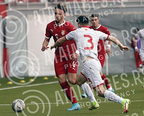 The match of the 7th round of Group H of 2023 UEFA European Under-21 Championship qualification between the national teams of Serbia and Northern Macedonia was played at the FC Vozdovac stadium. Utakmica 7. kola grupe H  mlade reprezentacije u kval