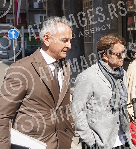 The trial of Dragan Bjelorglic for criminal acts of violent behavior before the First Basic Court in Belgrade begins.