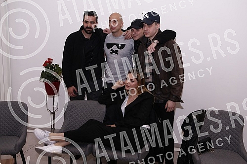 Press conference of the acting and author team of the film 