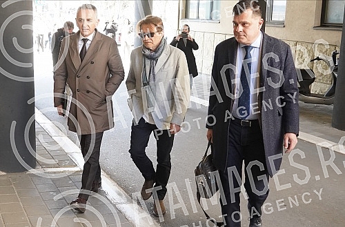 The trial of Dragan Bjelorglic for criminal acts of violent behavior before the First Basic Court in Belgrade begins.