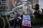 War veterans and People's Patrols organized a protest on the day of the beginning of the NATO aggression on our country, in front of the General Staff.Ratni veterani i Narodne patrole organizovali su protest na dan pocetka agresije NATO pakta na na