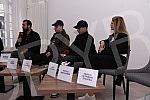 Press conference of the acting and author team of the film 