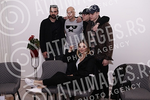 Press conference of the acting and author team of the film 