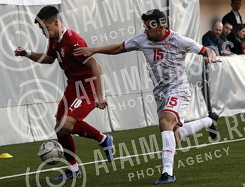 The match of the 7th round of Group H of 2023 UEFA European Under-21 Championship qualification between the national teams of Serbia and Northern Macedonia was played at the FC Vozdovac stadium. Utakmica 7. kola grupe H  mlade reprezentacije u kval