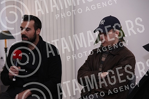 Press conference of the acting and author team of the film 