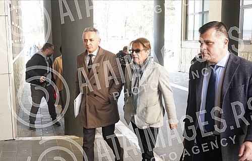 The trial of Dragan Bjelorglic for criminal acts of violent behavior before the First Basic Court in Belgrade begins.