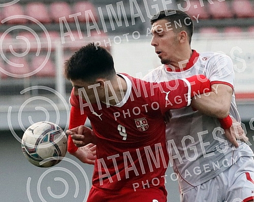 The match of the 7th round of Group H of 2023 UEFA European Under-21 Championship qualification between the national teams of Serbia and Northern Macedonia was played at the FC Vozdovac stadium. Utakmica 7. kola grupe H  mlade reprezentacije u kval