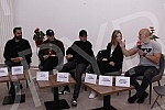 Press conference of the acting and author team of the film 
