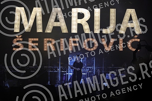 Concert of Marija Serifovic 