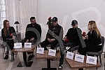 Press conference of the acting and author team of the film 