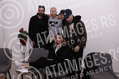 Press conference of the acting and author team of the film 