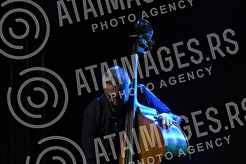 Nenad Vasilic, Serbian double bassist and composer, born in Nis, currently lives and works in Vienna, very important in the sphere of jazz and world music, performed with his trio in Banovina.Nenad Vasilic, srpski kontrabasista i kompozitor, rodjen