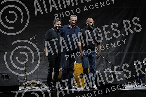 Nenad Vasilic, Serbian double bassist and composer, born in Nis, currently lives and works in Vienna, very important in the sphere of jazz and world music, performed with his trio in Banovina.Nenad Vasilic, srpski kontrabasista i kompozitor, rodjen