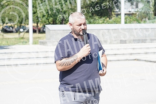 Animal rights protest in front of the Veterinary Administration.Protest za prava zivotinja ispred Uprave za veterinu.