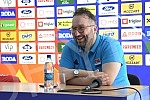 Press conference of the men's A national team of Serbia before the match of the 6th round of group A in the qualifiers for going to the World Cup 2023, which our national team will play on Sunday, July 3 in the low Cair hall against Belgium.Konfere