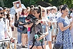 Animal rights protest in front of the Veterinary Administration.Protest za prava zivotinja ispred Uprave za veterinu.
