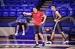 The second day of the Dusan Ivkovic Belgrade Basketball Clinic, organized by the Association of Basketball Coaches of Serbia, is held at the Ranko Zeravica Sports Hall in New Belgrade.Drugi dan Beogradske kosarkaske klinika Dusan Ivkovic u organiza