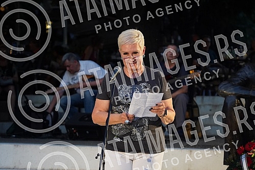 Dom omladine Beograd and the Borislav Pekic Foundation organized an event dedicated to the great man of our literature, Borislav Pekic, on the occasion of commemorating the thirty years since his death, at the Pekic monument on Cvetni trg.Dom omlad