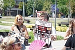 Animal rights protest in front of the Veterinary Administration.Protest za prava zivotinja ispred Uprave za veterinu.