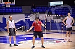The second day of the Dusan Ivkovic Belgrade Basketball Clinic, organized by the Association of Basketball Coaches of Serbia, is held at the Ranko Zeravica Sports Hall in New Belgrade.Drugi dan Beogradske kosarkaske klinika Dusan Ivkovic u organiza