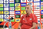 Press conference of the men's A national team of Serbia before the match of the 6th round of group A in the qualifiers for going to the World Cup 2023, which our national team will play on Sunday, July 3 in the low Cair hall against Belgium.Konfere