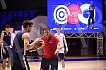 The second day of the Dusan Ivkovic Belgrade Basketball Clinic, organized by the Association of Basketball Coaches of Serbia, is held at the Ranko Zeravica Sports Hall in New Belgrade.Drugi dan Beogradske kosarkaske klinika Dusan Ivkovic u organiza