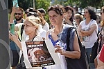 Animal rights protest in front of the Veterinary Administration.Protest za prava zivotinja ispred Uprave za veterinu.