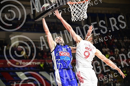 The match of the 2nd round of the Admiral Bet ABA League between KK Crvena zvezda mts and KK Buducnost Voli was played in the Aleksandar Nikolic hall.Utakmica 2. kola Admiral Bet ABA lige izmedju KK Crvena zvezda mts i KK Buducnost Voli odigrana je