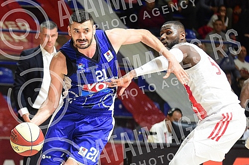 The match of the 2nd round of the Admiral Bet ABA League between KK Crvena zvezda mts and KK Buducnost Voli was played in the Aleksandar Nikolic hall.Utakmica 2. kola Admiral Bet ABA lige izmedju KK Crvena zvezda mts i KK Buducnost Voli odigrana je