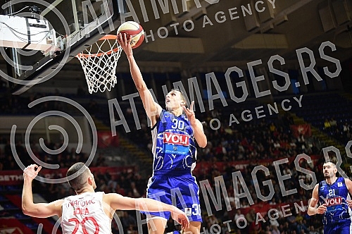 The match of the 2nd round of the Admiral Bet ABA League between KK Crvena zvezda mts and KK Buducnost Voli was played in the Aleksandar Nikolic hall.Utakmica 2. kola Admiral Bet ABA lige izmedju KK Crvena zvezda mts i KK Buducnost Voli odigrana je