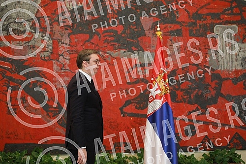 The President of the Republic of Serbia, Aleksandar Vucic, received a letter of credence from the newly appointed Ambassador of Canada, Giles Norman, at the Palace of Serbia.Predsednik Republike Srbije Aleksandar Vucic je u Palati Srbije primio akr