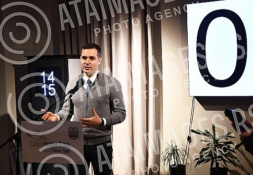 Exactly 30 days before the grand opening of the European Capital of Culture in Novi Sad, on December 14, the mayor of Novi Sad, Milos Vucevic, was presented with a detailed program planned for 2022, after which the mayor symbolically turned the numbe