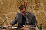 The session of the Government of the Republic of Serbia was opened to the public and was attended by the President of the Republic of Serbia Aleksandar Vucic, the Governor of the National Bank of Serbia Jorgovanka Tabakovic and directors of public co