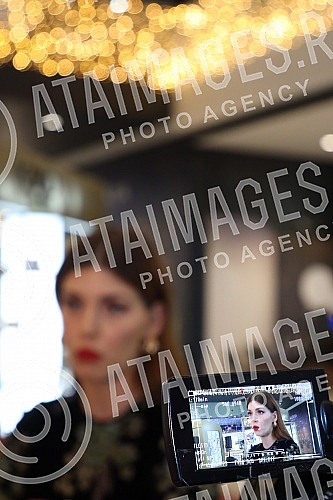 The well-known Italian brand KIKO Milano is organizing the first MAKE-UP MARATHON this weekend at the Gallery shopping center in Belgrade, and as part of today's event, actress Tamara Dragicevic and make-up artist Nena Ilic gave visitors tips on givi