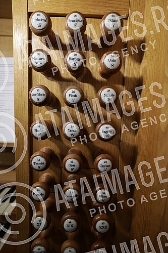 In the Cathedral of the Assumption of the Blessed Virgin Mary, Monsignor Stanislav Hocevar, Archbishop and Metropolitan of Belgrade, served the 