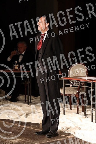 The premiere of the play 