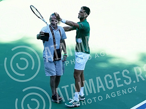 Ceremonial opening of the tennis complex in the Ravne 2 Archaeological and Tourist Park in Visoko.Svecano otvaranje teniskog kompleksa u Arheolosko-turistickom parku Ravne 2 u Visokom.