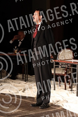 The premiere of the play 