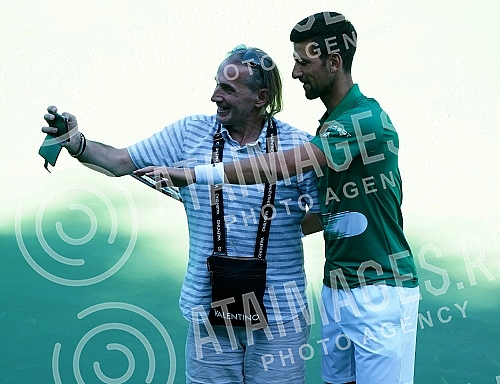 Ceremonial opening of the tennis complex in the Ravne 2 Archaeological and Tourist Park in Visoko.Svecano otvaranje teniskog kompleksa u Arheolosko-turistickom parku Ravne 2 u Visokom.