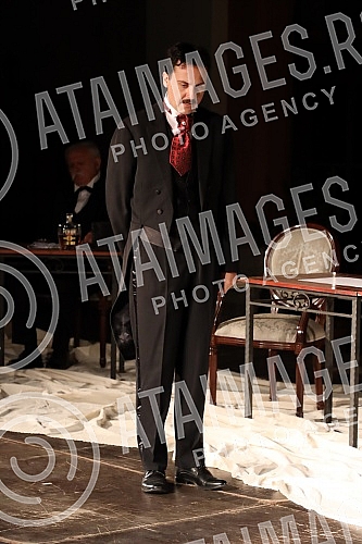 The premiere of the play 