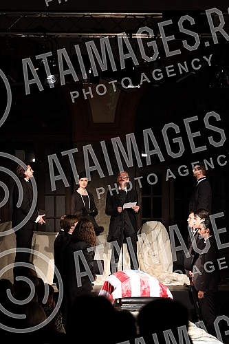 The premiere of the play 