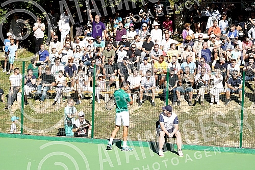 Ceremonial opening of the tennis complex in the Ravne 2 Archaeological and Tourist Park in Visoko.Svecano otvaranje teniskog kompleksa u Arheolosko-turistickom parku Ravne 2 u Visokom.