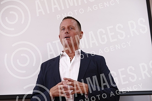 The Center for US Studies of the Faculty of Political Sciences of the University of Belgrade organized a lecture by politician Ricardo Grenell on the topic 