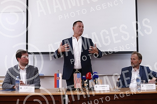 The Center for US Studies of the Faculty of Political Sciences of the University of Belgrade organized a lecture by politician Ricardo Grenell on the topic 