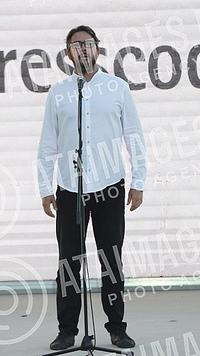Ceremonial opening of the tennis complex in the Ravne 2 Archaeological and Tourist Park in Visoko.Svecano otvaranje teniskog kompleksa u Arheolosko-turistickom parku Ravne 2 u Visokom.