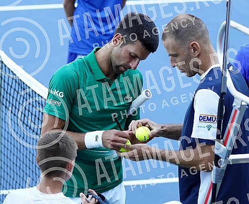 Ceremonial opening of the tennis complex in the Ravne 2 Archaeological and Tourist Park in Visoko.Svecano otvaranje teniskog kompleksa u Arheolosko-turistickom parku Ravne 2 u Visokom.