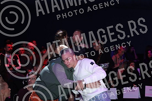 The fashion show of the famous footwear brand Steve Madden was held in Hangar 1 in the Port of Belgrade.Modna revija poznatog brenda obuce Steve Madden odrzana je u Hangaru 1 u Luci Beograd.